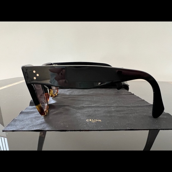 CELINE CAT EYE SUNGLASSES WITH ACETATE FRAMES - Picture 5 of 6